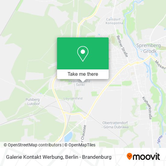 Galerie Kontakt Werbung map