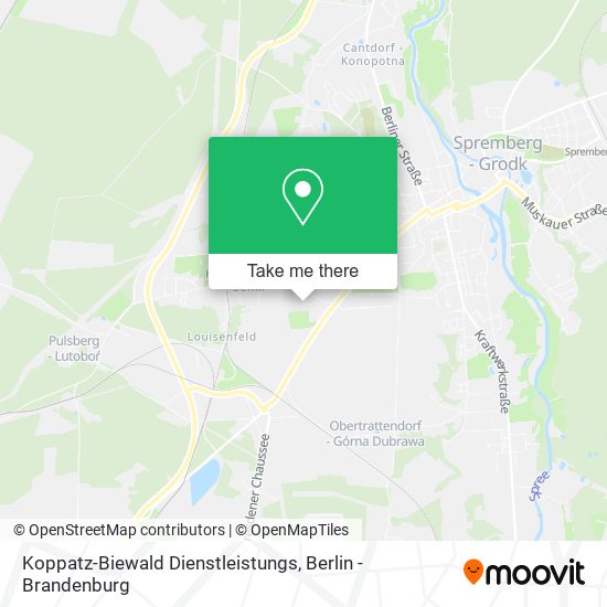 Koppatz-Biewald Dienstleistungs map