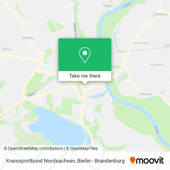Kreissportbund Nordsachsen map