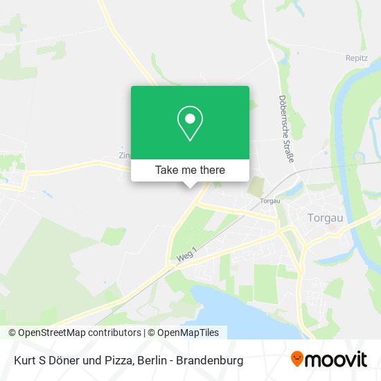 Kurt S Döner und Pizza map