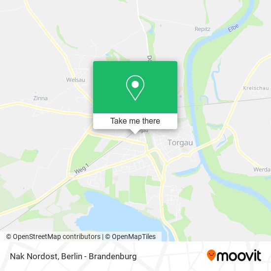 Nak Nordost map