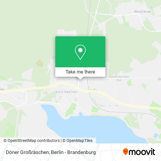 Döner Großräschen map