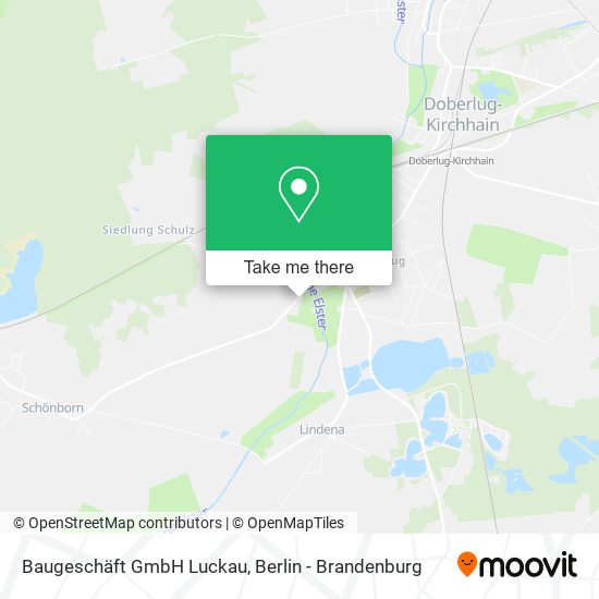 Карта Baugeschäft GmbH Luckau