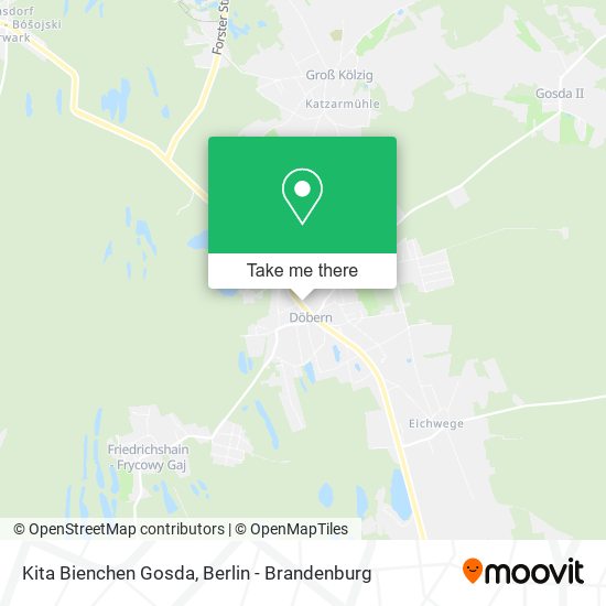 Kita Bienchen Gosda map