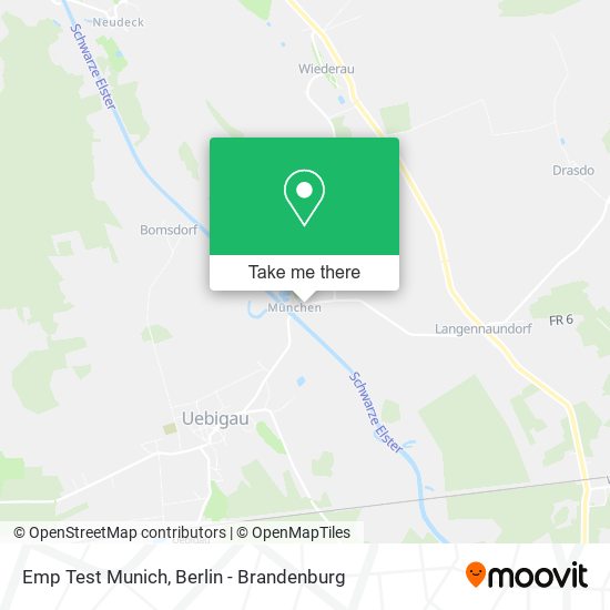 Emp Test Munich map
