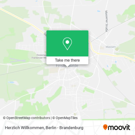 Herzlich Willkommen map