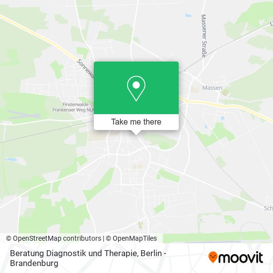 Карта Beratung Diagnostik und Therapie