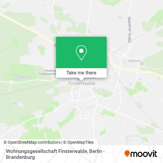 Карта Wohnungsgesellschaft Finsterwalde