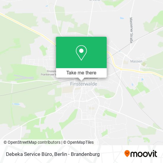 Debeka Service Büro map