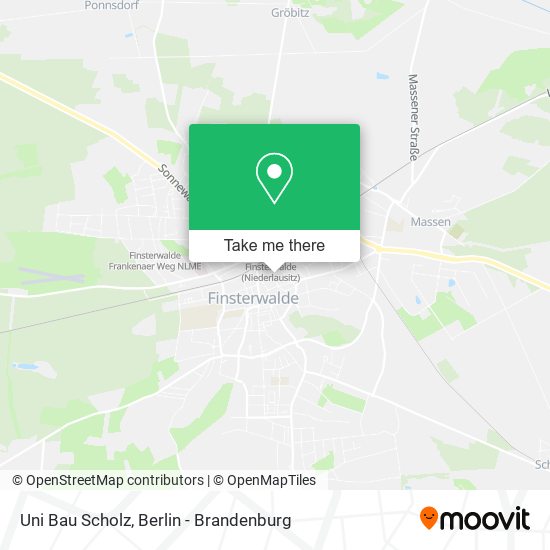 Uni Bau Scholz map