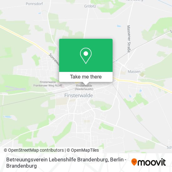 Карта Betreuungsverein Lebenshilfe Brandenburg