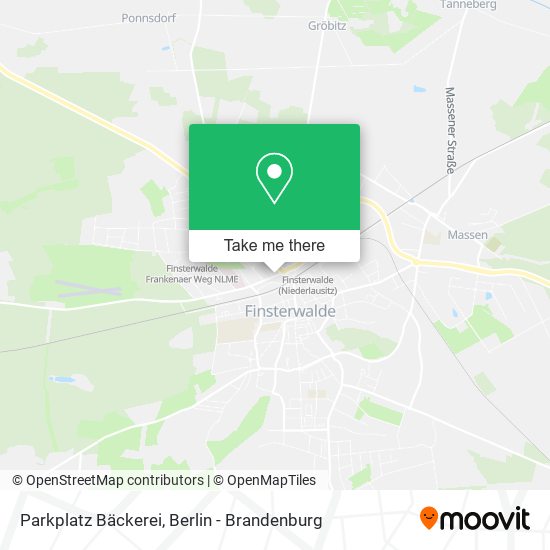 Parkplatz Bäckerei map