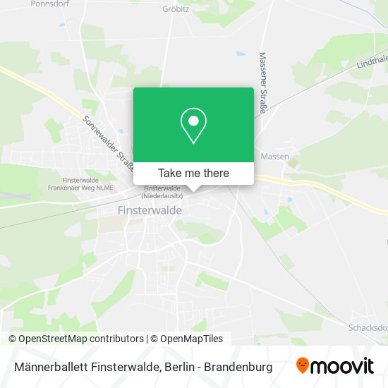 Карта Männerballett Finsterwalde