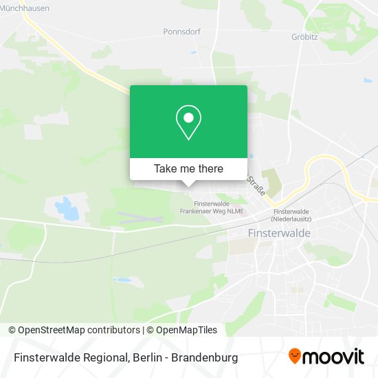 Карта Finsterwalde Regional