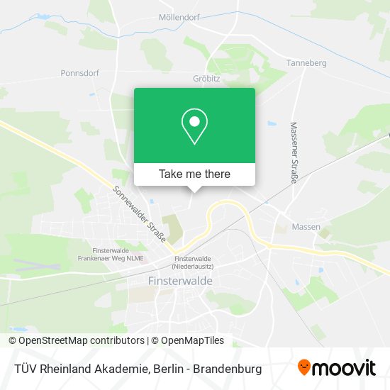 TÜV Rheinland Akademie map