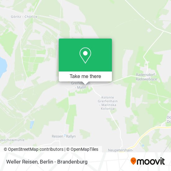 Weller Reisen map