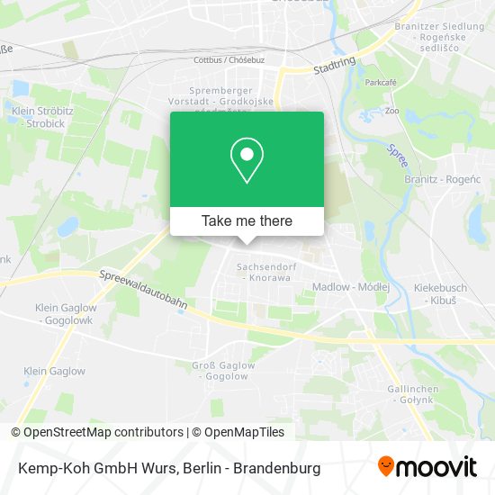 Карта Kemp-Koh GmbH Wurs