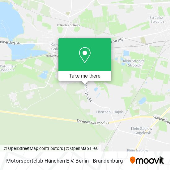 Motorsportclub Hänchen E V map