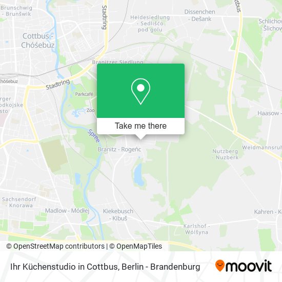 Ihr Küchenstudio in Cottbus map