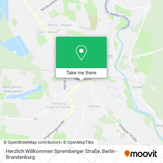 Herzlich Willkommen Spremberger Straße map