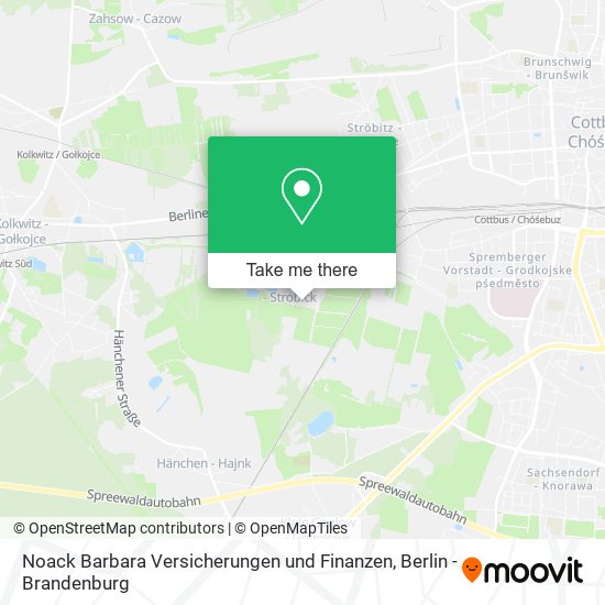 Noack Barbara Versicherungen und Finanzen map