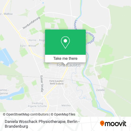 Daniela Woschack Physiotherapie map