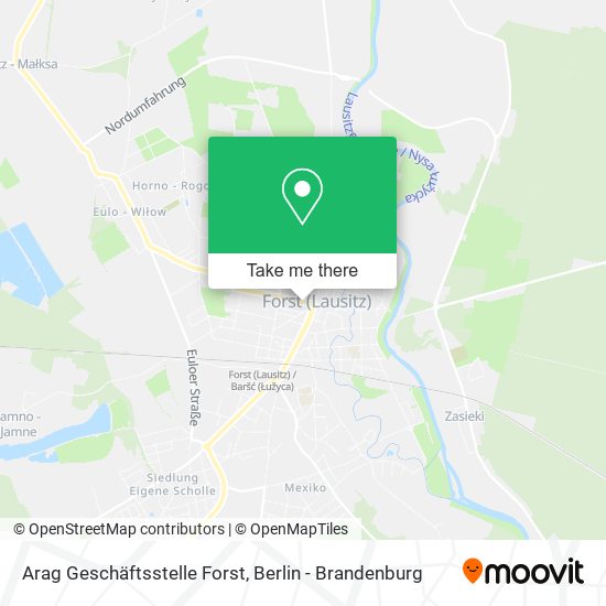 Arag Geschäftsstelle Forst map