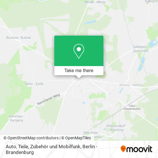 Карта Auto, Teile, Zubehör und Mobilfunk