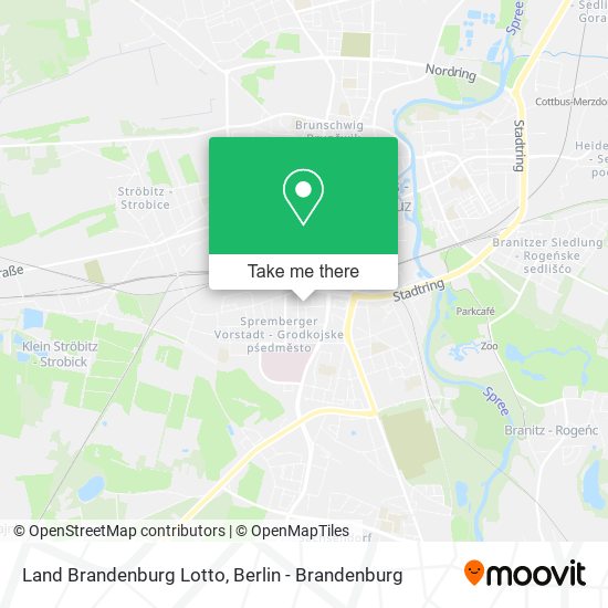 Land Brandenburg Lotto map