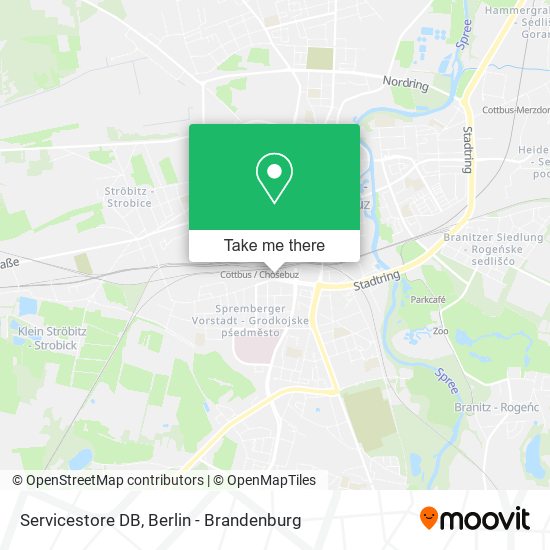 Servicestore DB map