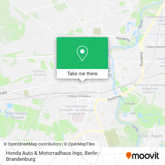 Honda Auto & Motorradhaus Ingo map