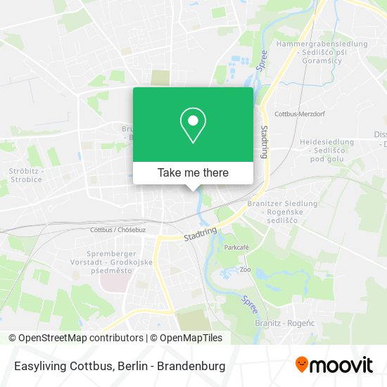 Карта Easyliving Cottbus