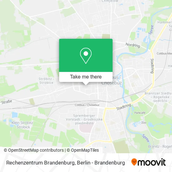Карта Rechenzentrum Brandenburg
