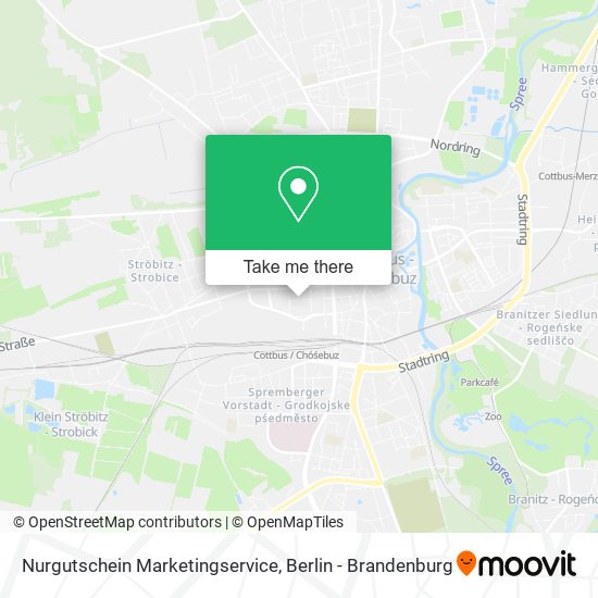 Nurgutschein Marketingservice map