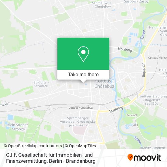 G.I.F. Gesellschaft für Immobilien- und Finanzvermittlung map