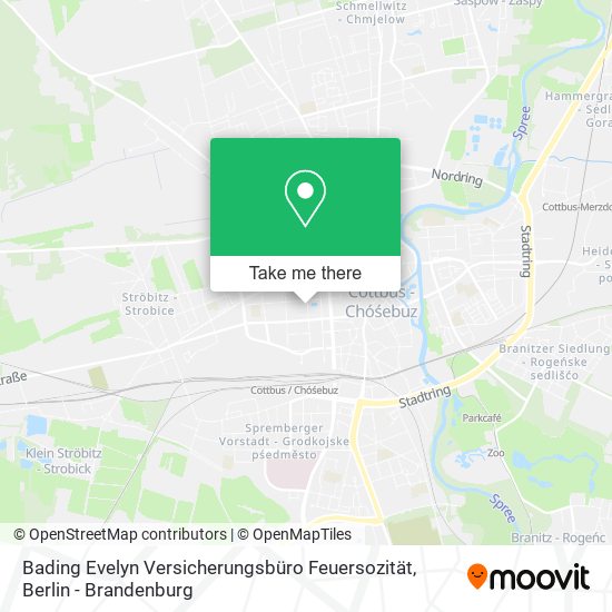 Bading Evelyn Versicherungsbüro Feuersozität map