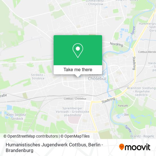 Карта Humanistisches Jugendwerk Cottbus