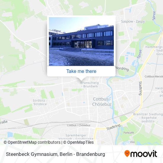 Steenbeck Gymnasium map