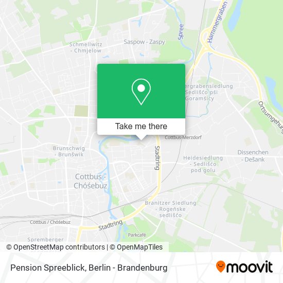 Pension Spreeblick map