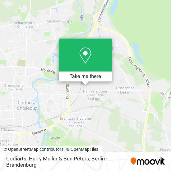 Карта Codiarts. Harry Müller & Ben Peters