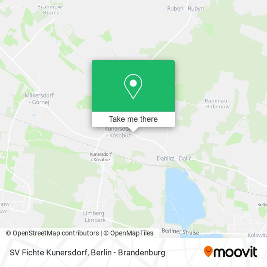 SV Fichte Kunersdorf map