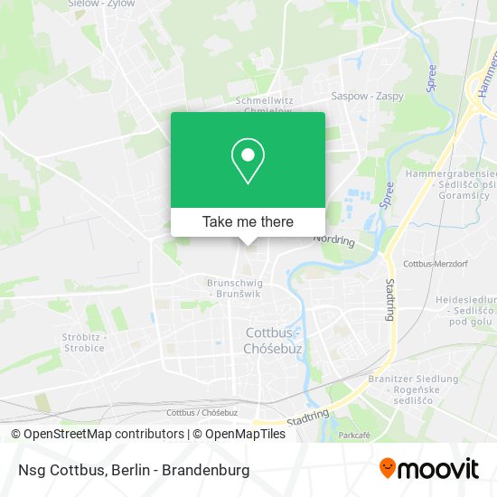 Nsg Cottbus map