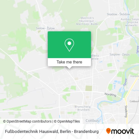 Fußbodentechnik Hauswald map