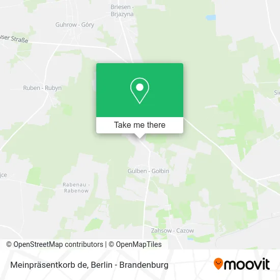 Карта Meinpräsentkorb de