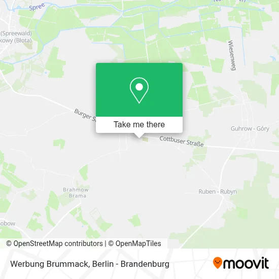 Werbung Brummack map