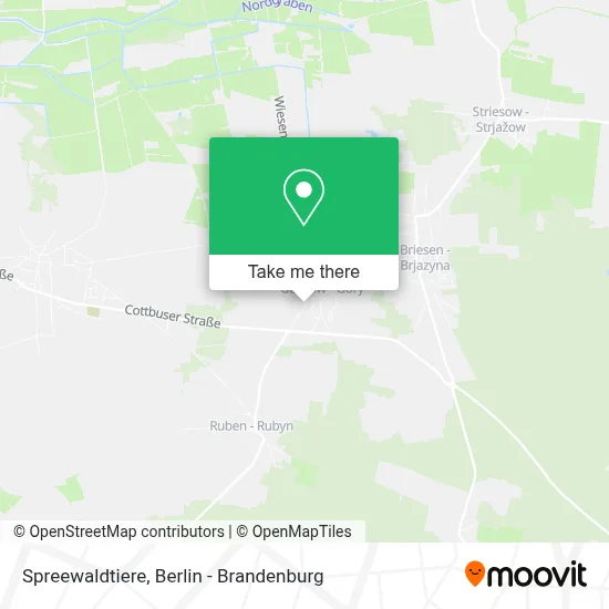 Spreewaldtiere map