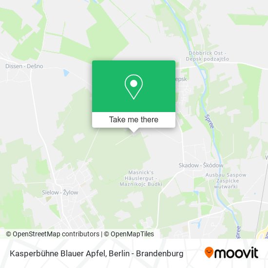 Kasperbühne Blauer Apfel map