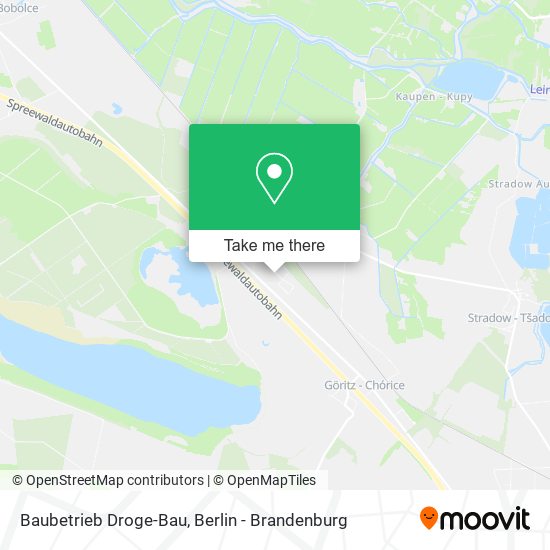 Baubetrieb Droge-Bau map