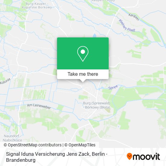Карта Signal Iduna Versicherung Jens Zack