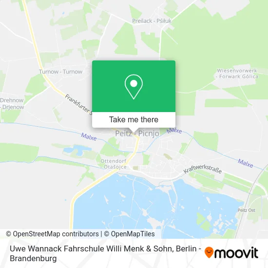 Карта Uwe Wannack Fahrschule Willi Menk & Sohn